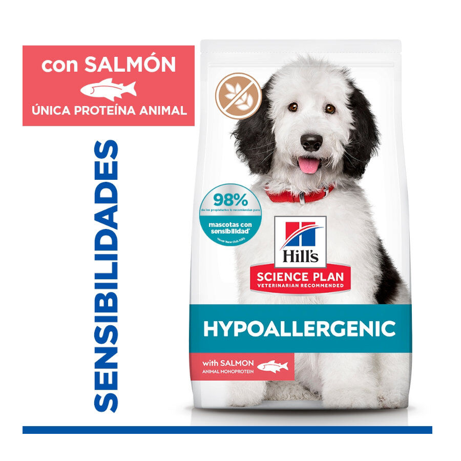 14 kg Hill's Science Plan Hipoalerg&eacute;nico Large Salm&oacute;n pienso para perros, , large indicador imagen numero 2