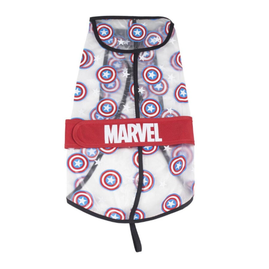 Disney Marvel Chubasquero Capit&aacute;n Am&eacute;rica para perros, , large indicador imagen numero 1