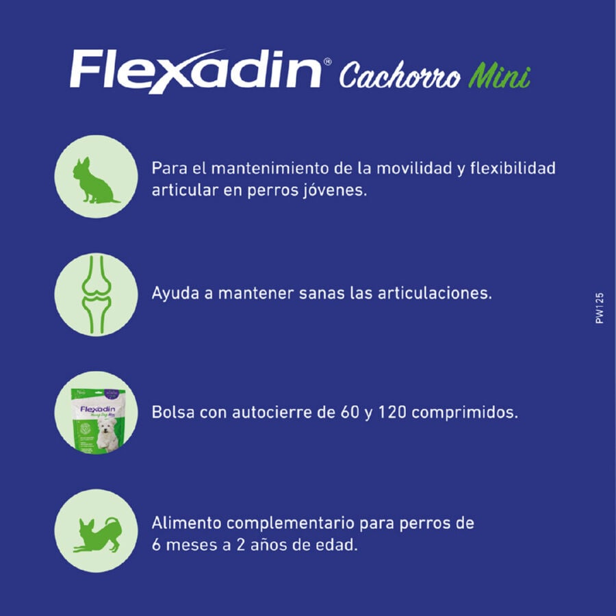 Vetoquinol Flexadin Young Mini Condroprotector para perros, , large Imagen numero 3