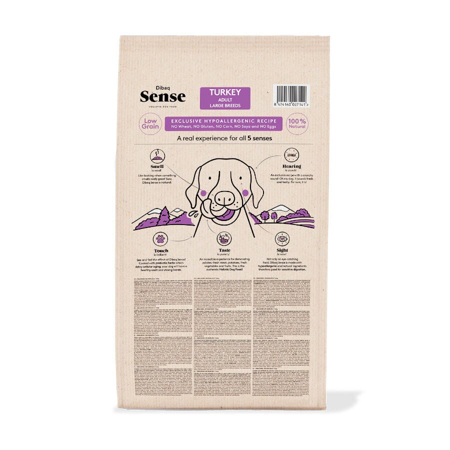 12 Dibaq Sense Low Grain Adult Maxi Pavo Pienso para perros, , large Imagen numero 7