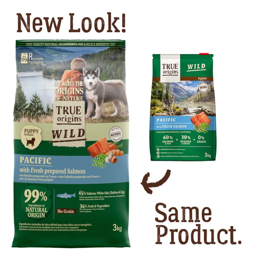 12 kg True Origins Wild Puppy Pacific pienso para perros, , large indicador imagen numero 2