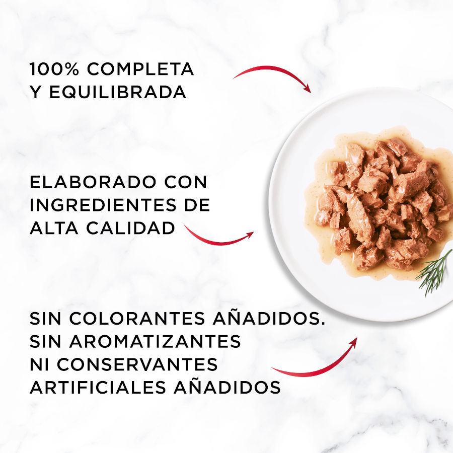 6 sobres x 50 g Gourmet Mon Petit Selecci&oacute;n Aves en salsa sobre para gatos, , large Imagen numero 6