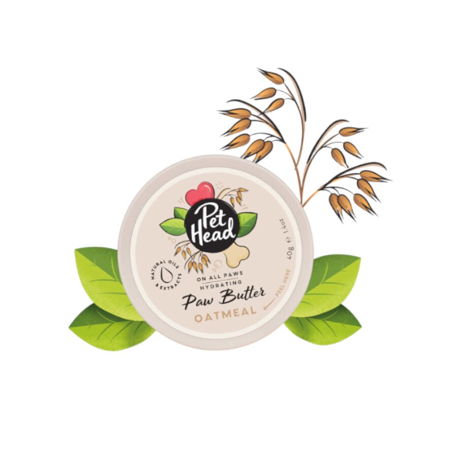 Pet Head crema para almohadillas de avena para perros, , large indicador imagen numero 1