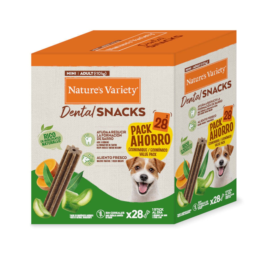 Nature's Variety Mini Adult Dental Snacks para perros