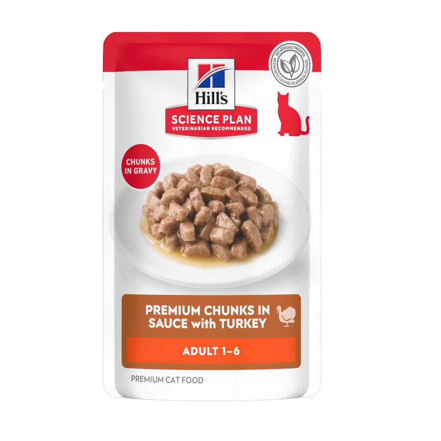 85 g Hill's Science Plan Adult Pavo sobre para gatos, , large indicador imagen numero 1
