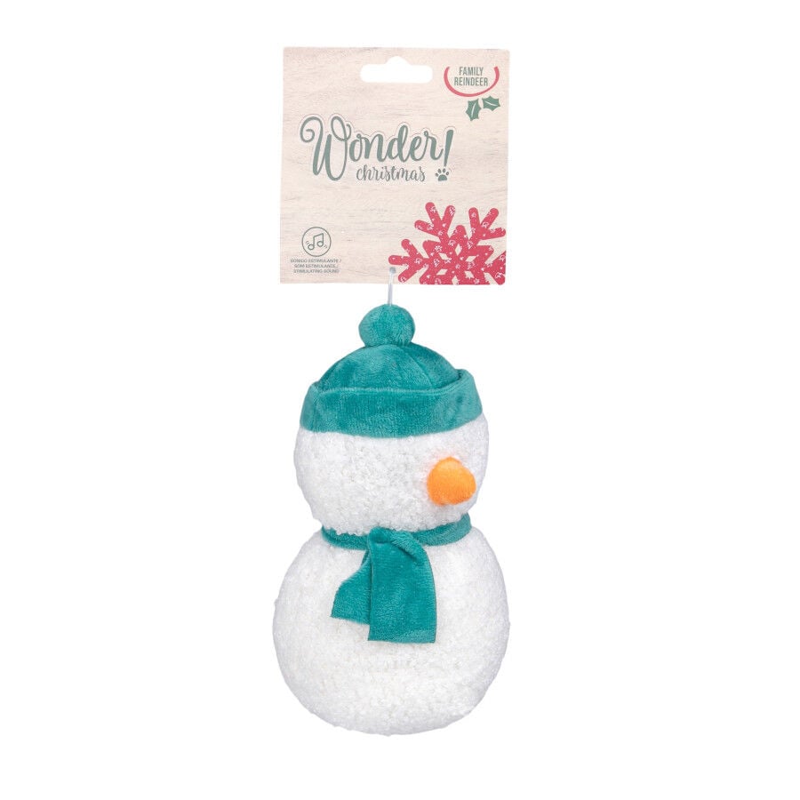 Wonder Christmas Peluche Mu&ntilde;eco de Nieve Navide&ntilde;o para perros, , large indicador imagen numero 6