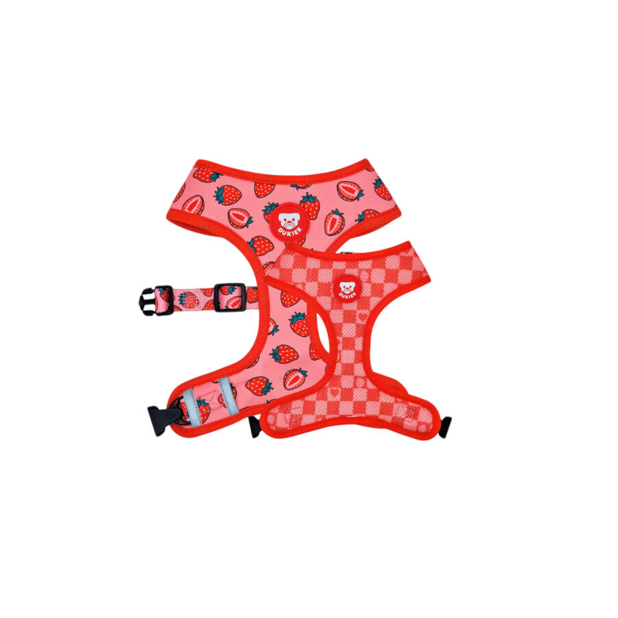 Dukier Arn&eacute;s Reversible Estampado Berry Love para perros, , large Imagen numero 1