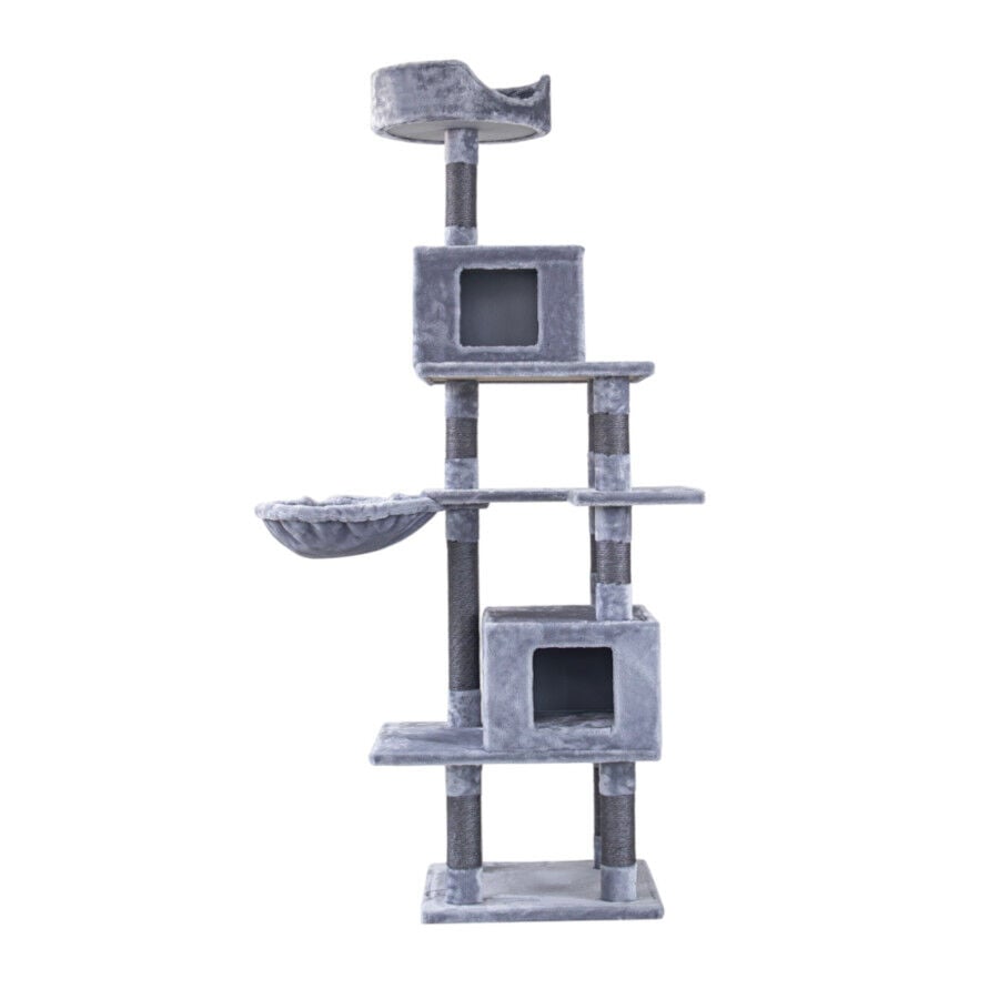 Freedog Rascador Fortress Lux Gris para gatos, , large Imagen numero 1