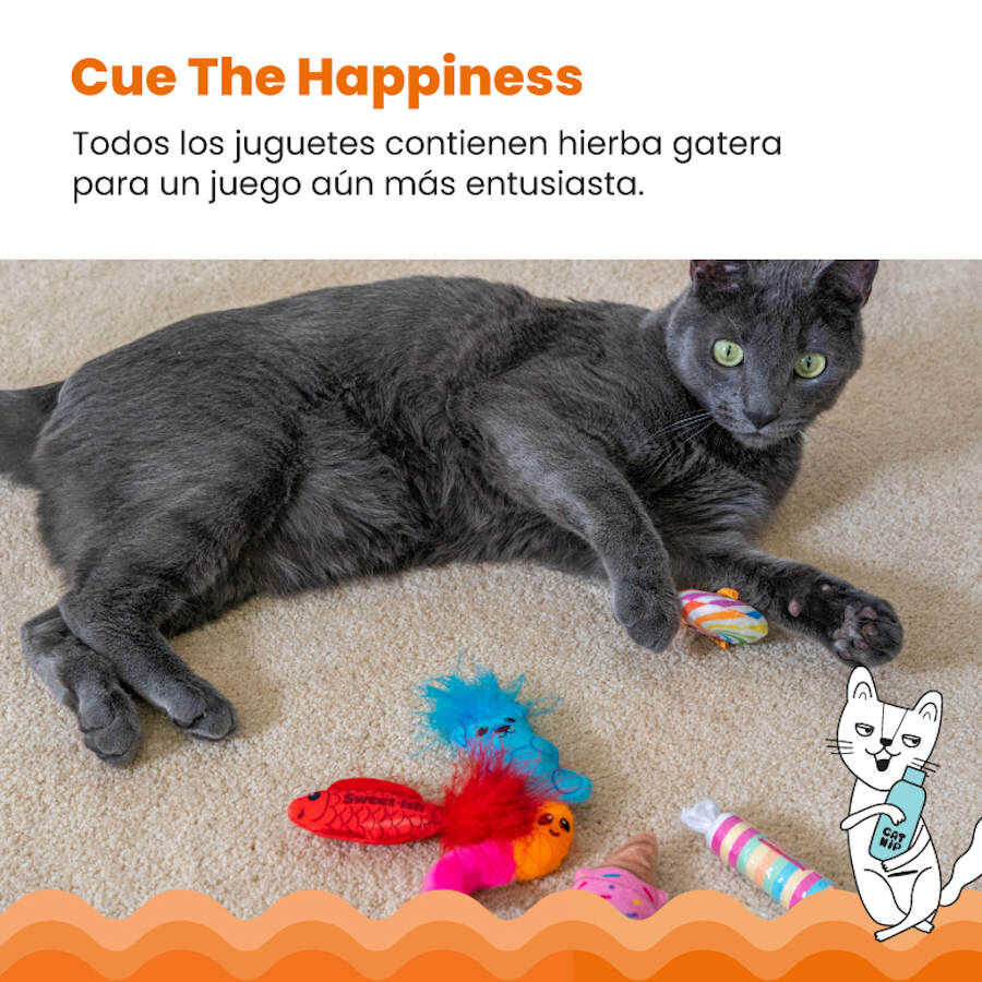 Catstages Sweet Treats Peluches Surtidos para gatos, , large indicador imagen numero 7