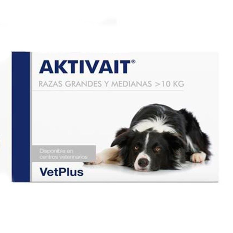Vetplus Aktivait vitaminas para perros mayores Imagen numero 1