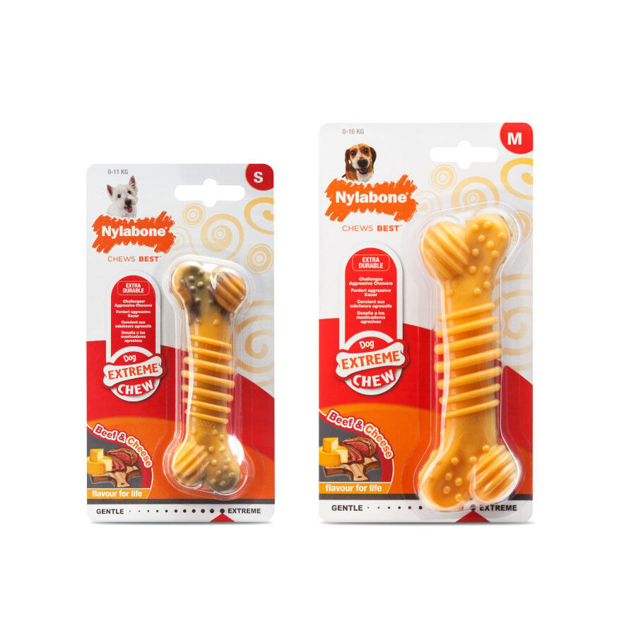 Nylabone Extreme Chew Texture Hueso Mordedor Resistente para perros, , large indicador imagen numero 3
