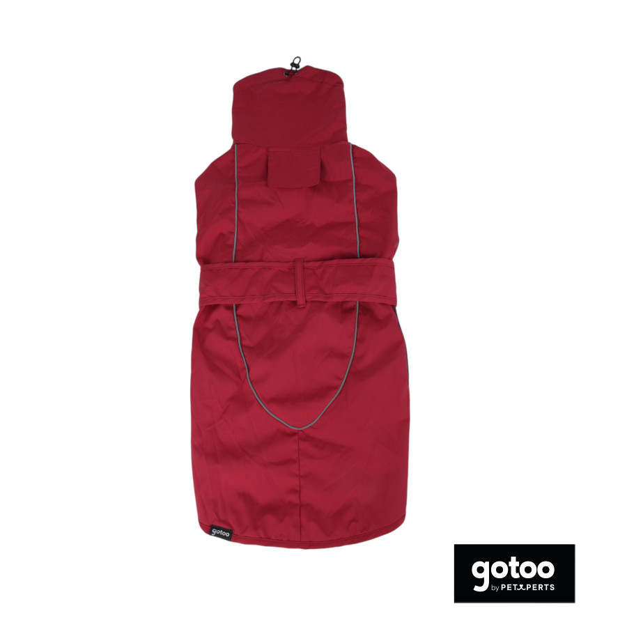 Gotoo Chaqueta Impermeable Rojo para galgos, , large indicador imagen numero 2