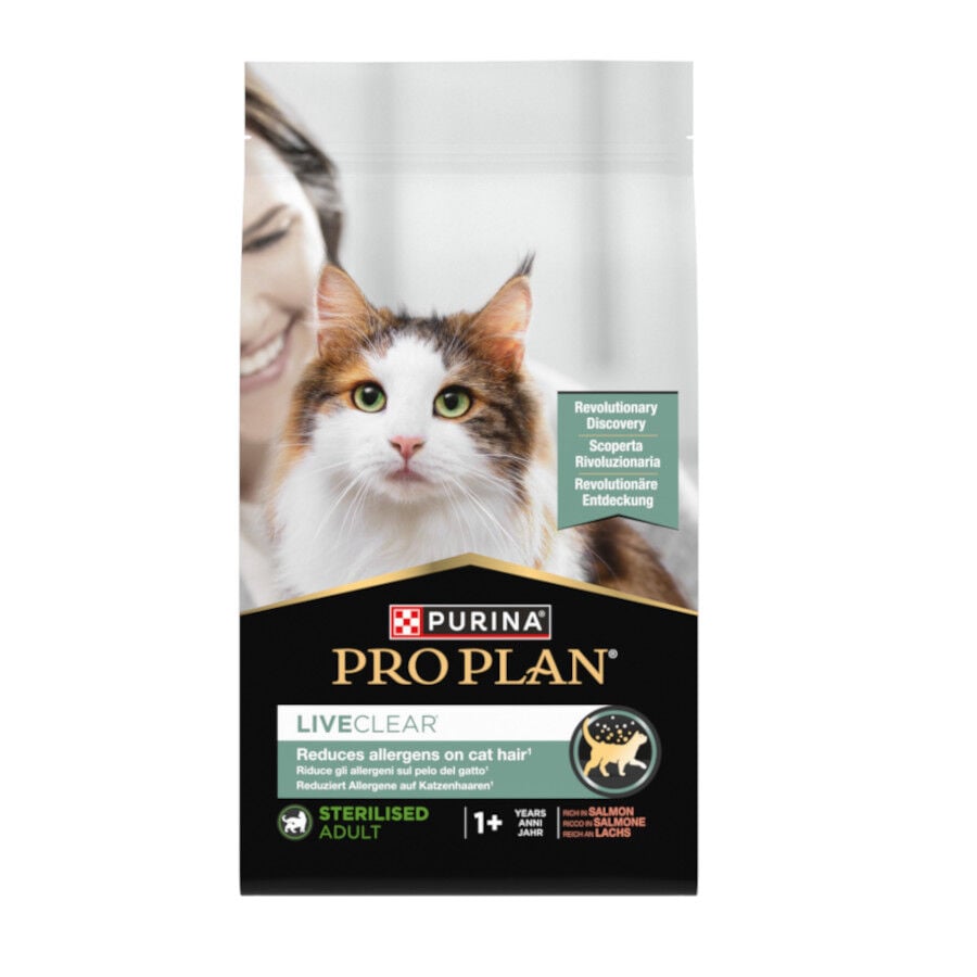 Pro Plan LiveClear Sterilised Adult Salm&oacute;n pienso para gatos