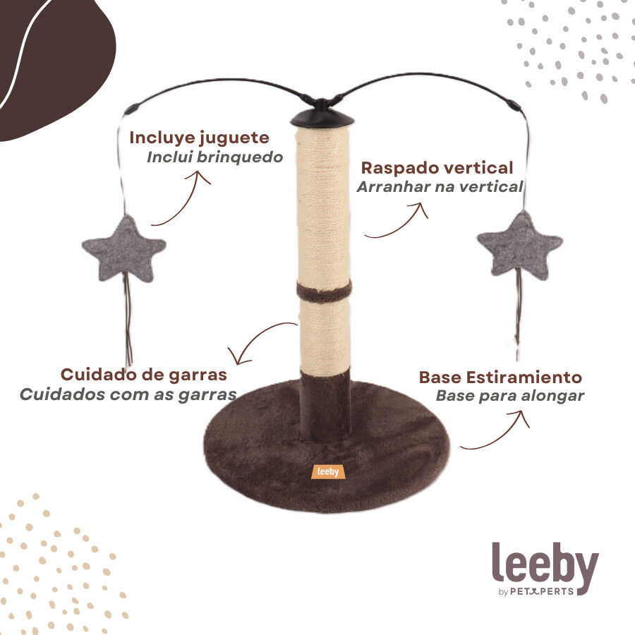 Leeby Sol rascador de sisal para gatos, , large indicador imagen numero 3