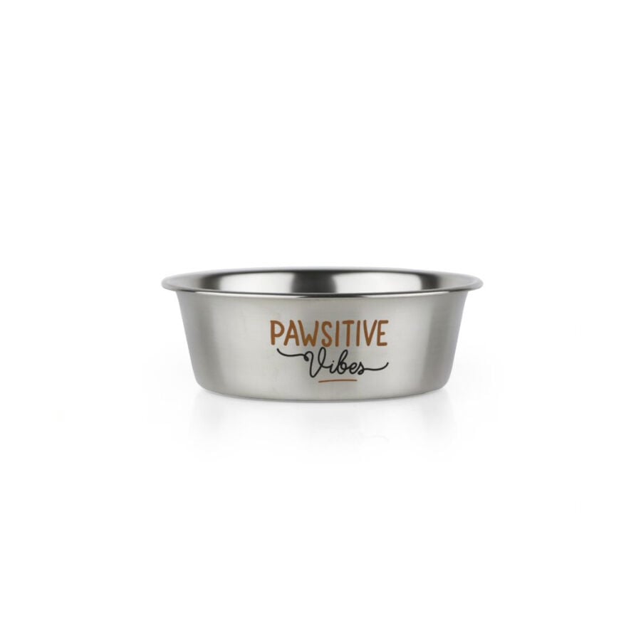 TK-Pet Inox Positive Vibes Comedero para gatos, , large Imagen numero 1
