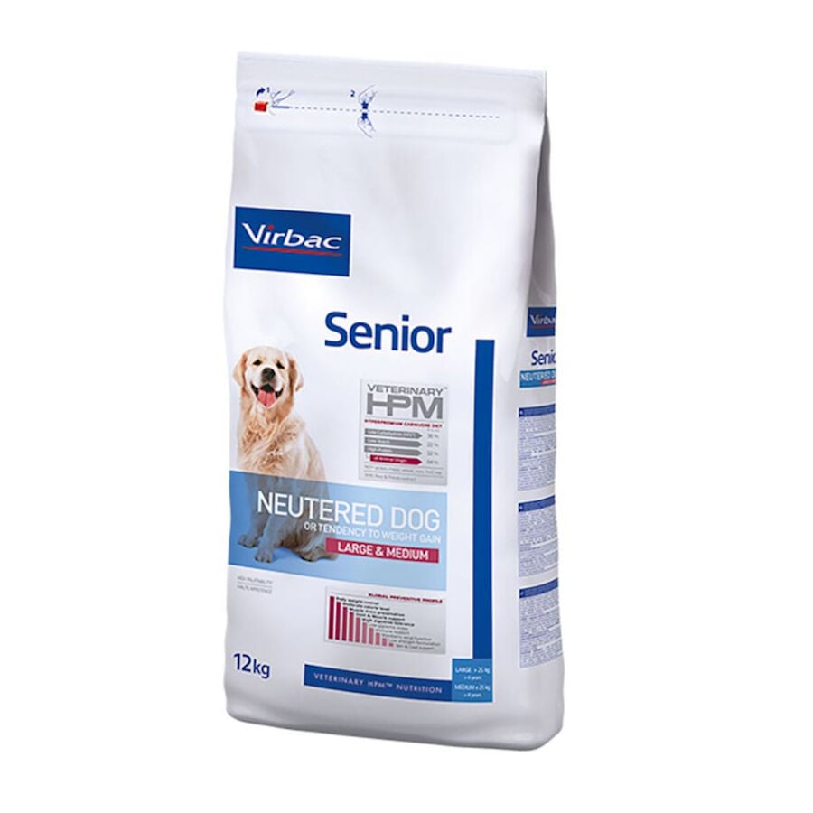 Virbac Senior Neutered Large Medium HPM Pienso para perros