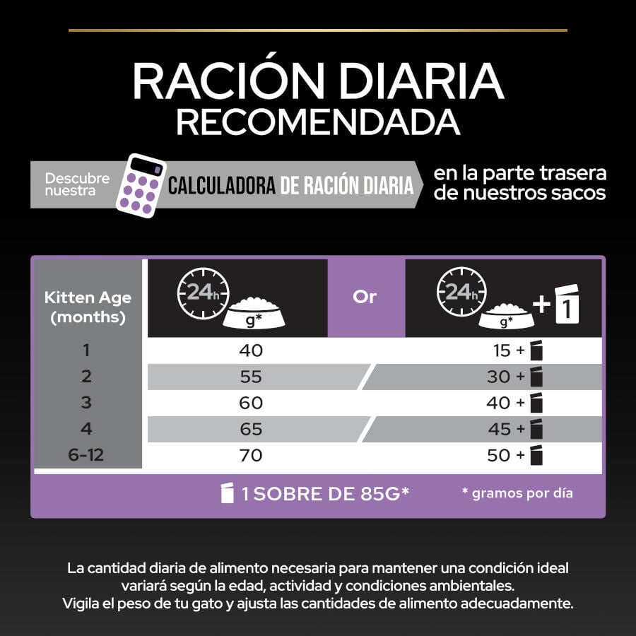 3 kg Pro Plan Kitten Pollo pienso para gatos&nbsp;, , large Imagen numero 5