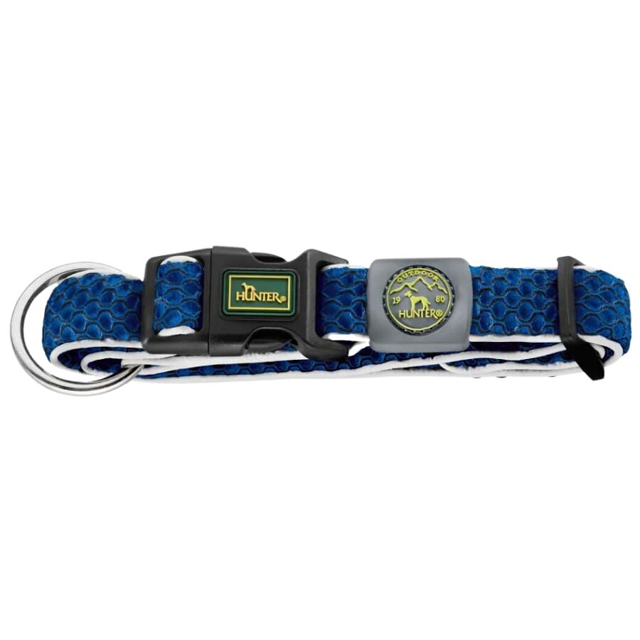Hunter Hilo Vario Basic Collar azul para perros, , large indicador imagen numero 2