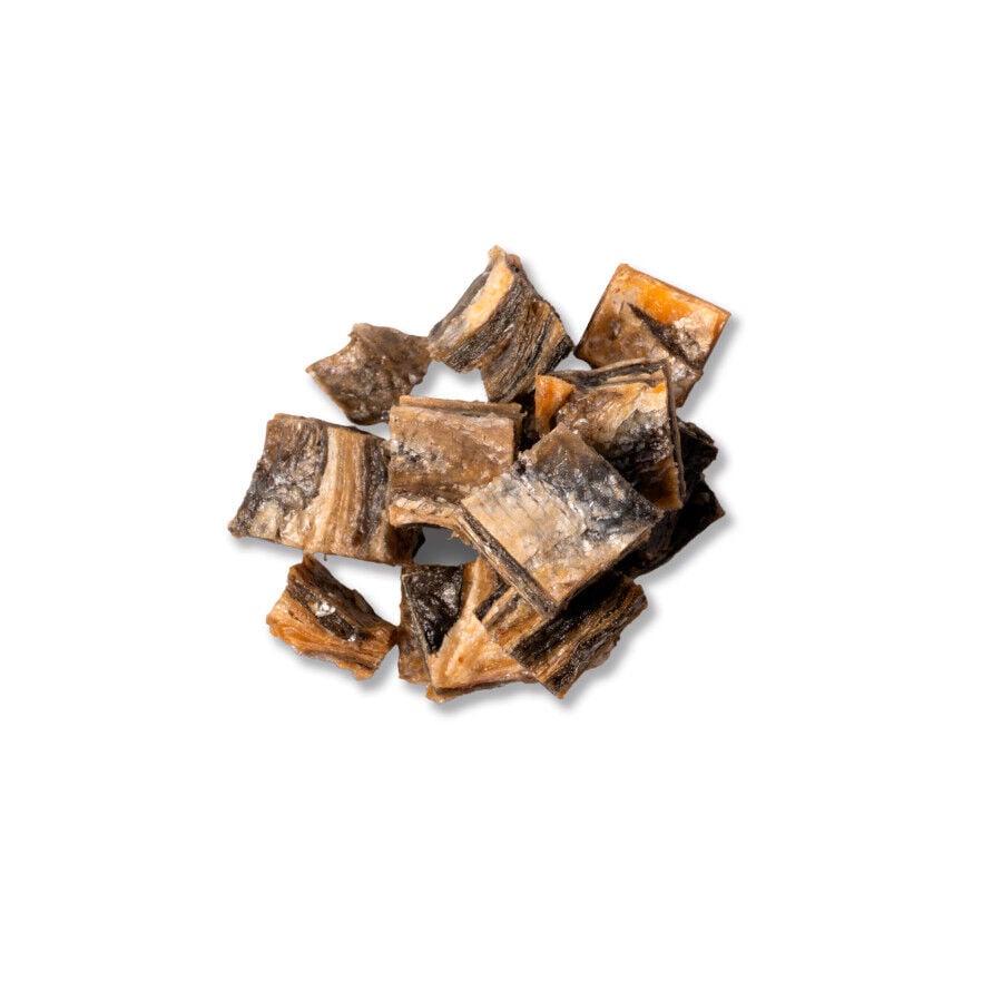 70 g. True Origins Cubos Piel de Salm&oacute;n Snack para perros, , large indicador imagen numero 3