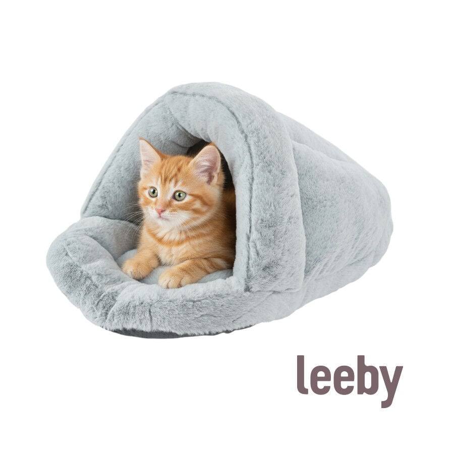 Leeby Cama Zapatilla Gris para gatos, , large Imagen numero 2