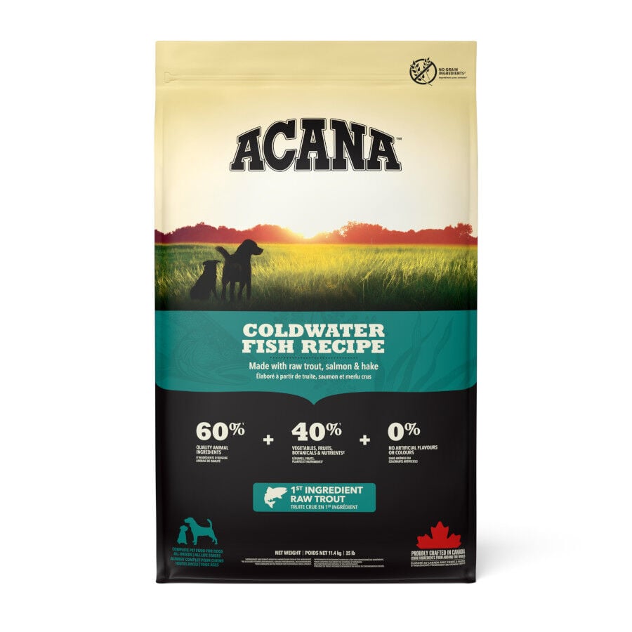 11.4 kg Acana Adult Coldwater Fish pienso para perros, , large Imagen numero 1