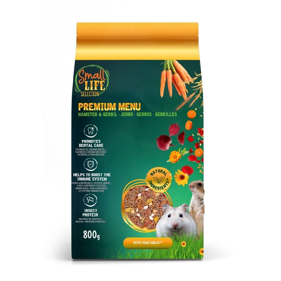 0.8 kg Small Life Selection Premium Men&uacute; Pienso para h&aacute;mster, , large Imagen numero 1