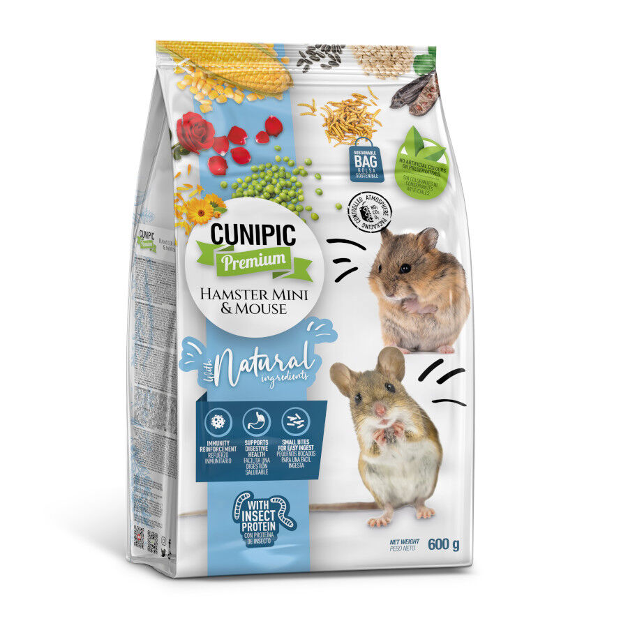 Cunipic Premium pienso para h&aacute;msteres mini y ratones, , large Imagen numero 1