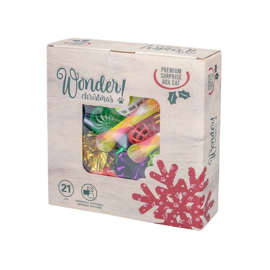 Wonder Christmas Caja de Juguetes Sorpresa Navide&ntilde;os para gatos, , large indicador imagen numero 5