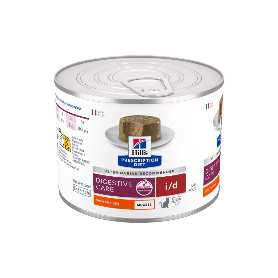 200 g Hill's Prescription Diet i/d Mousse de Pollo lata para gatos, , large Imagen numero 2