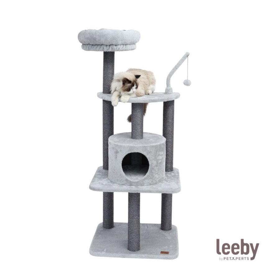 Leeby Kenzo &aacute;rbol rascador con cama para gatos, , large indicador imagen numero 2