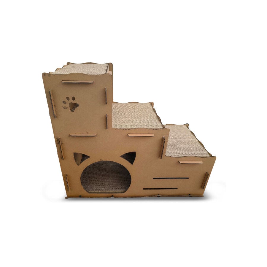Catshion Escalera Grande Rascador de Cart&oacute;n para gatos, , large indicador imagen numero 1