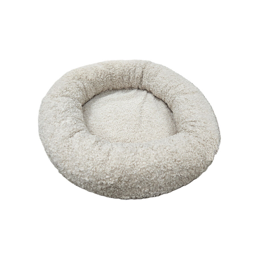 Leeby cama borreguito beige para cachorros, , large Imagen numero 1