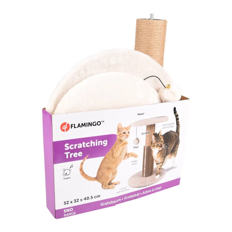 Flamingo Sno Bea &Aacute;rbol Rascador Crema para gatos, , large Imagen numero 3