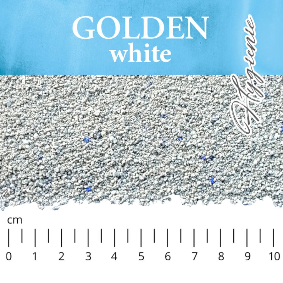 14 kg Golden White Arena Aglomerante Lavanda para gatos, , large indicador imagen numero 7