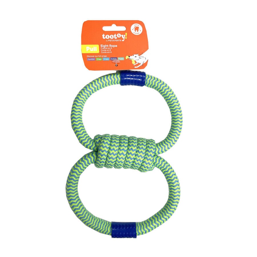 Tootoy! Mordedor de Cuerda Doble para perros, , large Imagen numero 7