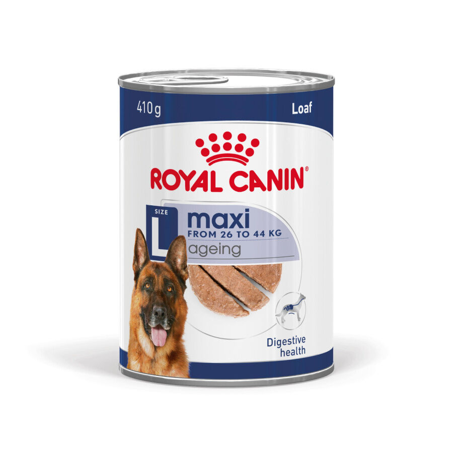 410 g Royal Canin Maxi Ageing 5+ Pat&eacute; lata para perros&nbsp;senior, , large Imagen numero 1