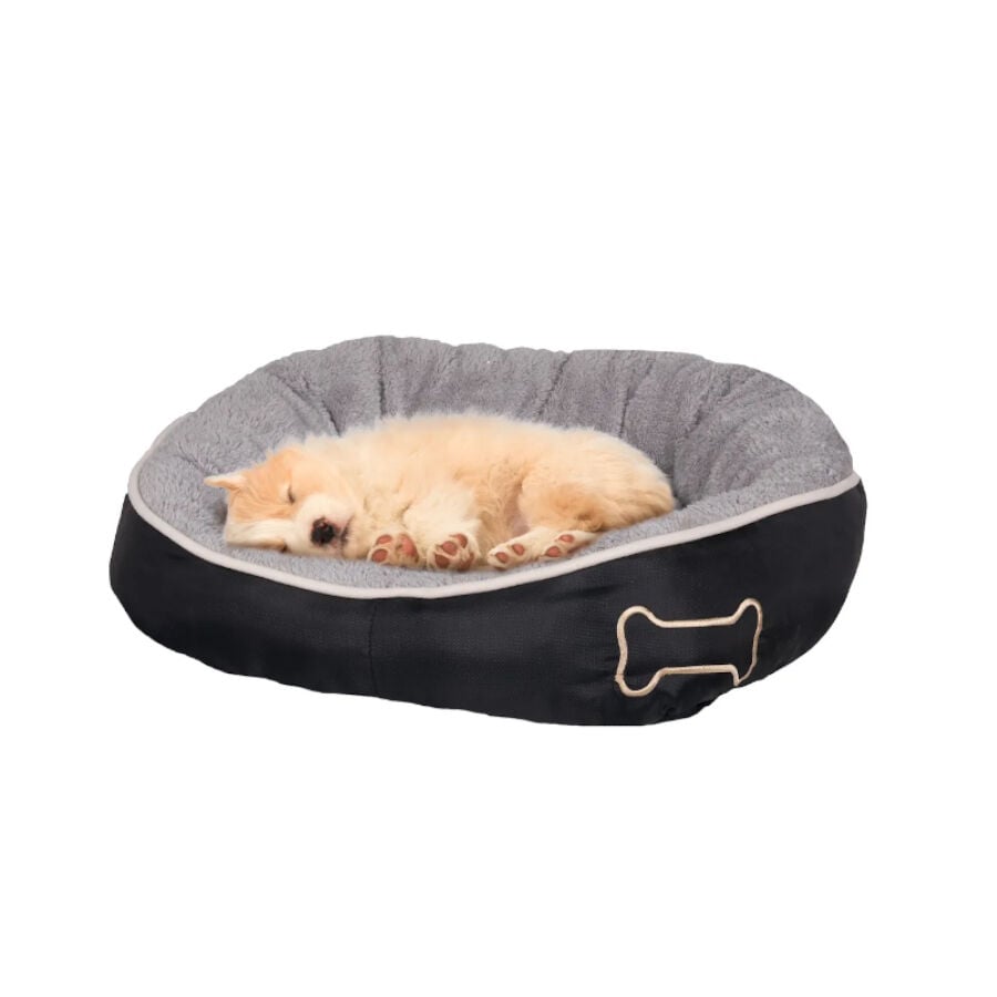 Flamingo Chips Rect&aacute;ngulo Gris cama cuna para perros, , large Imagen numero 2