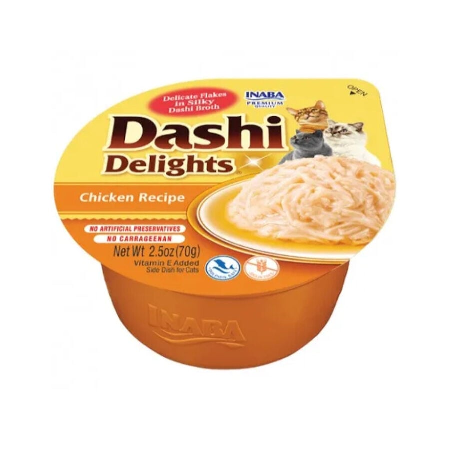 70 g Dashi Delights Snack Cremoso Pollo tarrina para gatos, , large Imagen numero 1