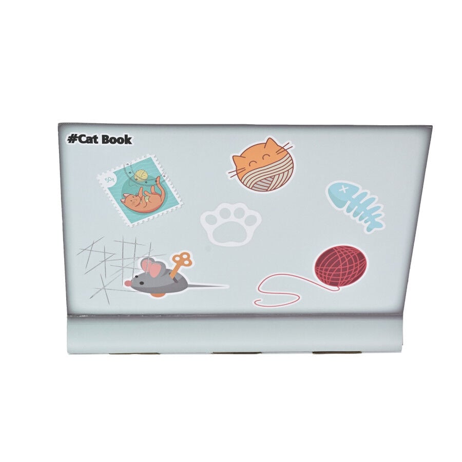 Leeby Lola rascador de cart&oacute;n en forma de ordenador para gatos, , large Imagen numero 7