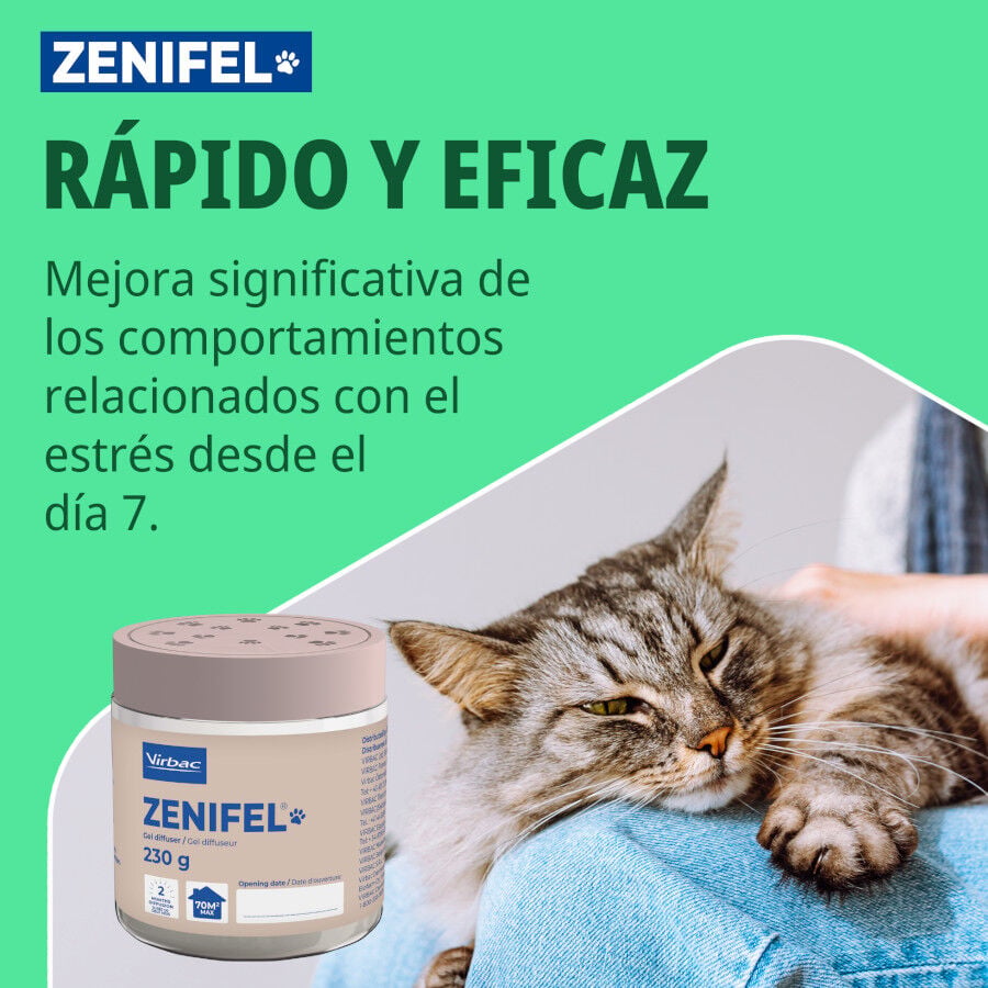 Virbac Zenifel Gel Difusor Calmante para gatos, , large indicador imagen numero 6