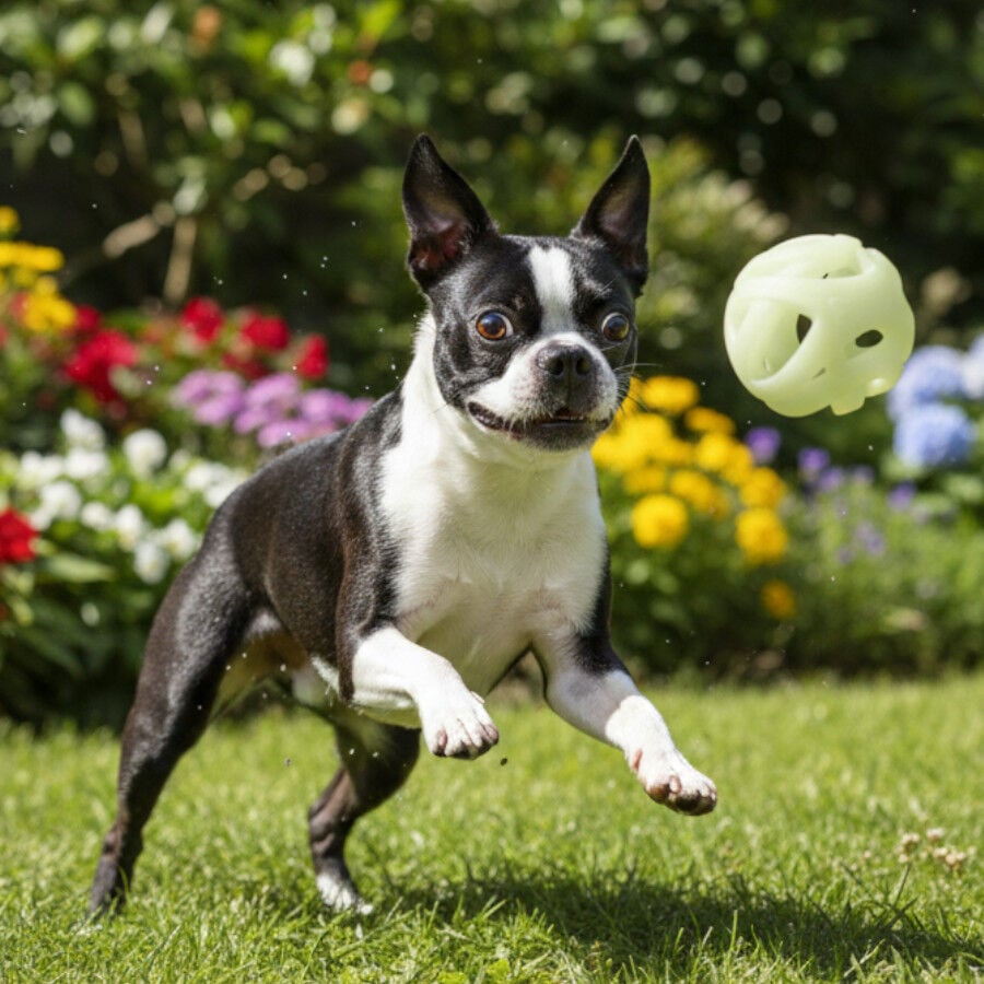 Chuckit! Pelota de Goma Fluorescente para perros, , large indicador imagen numero 2