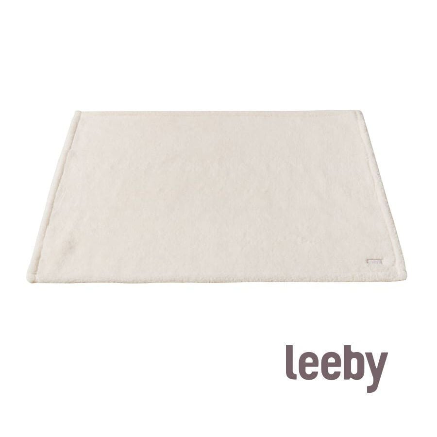 Leeby Manta Suave de Pelo Blanco para gatitos