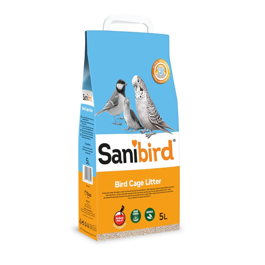 5 L Sanibird Arena Absorbente para p&aacute;jaros, , large indicador imagen numero 1