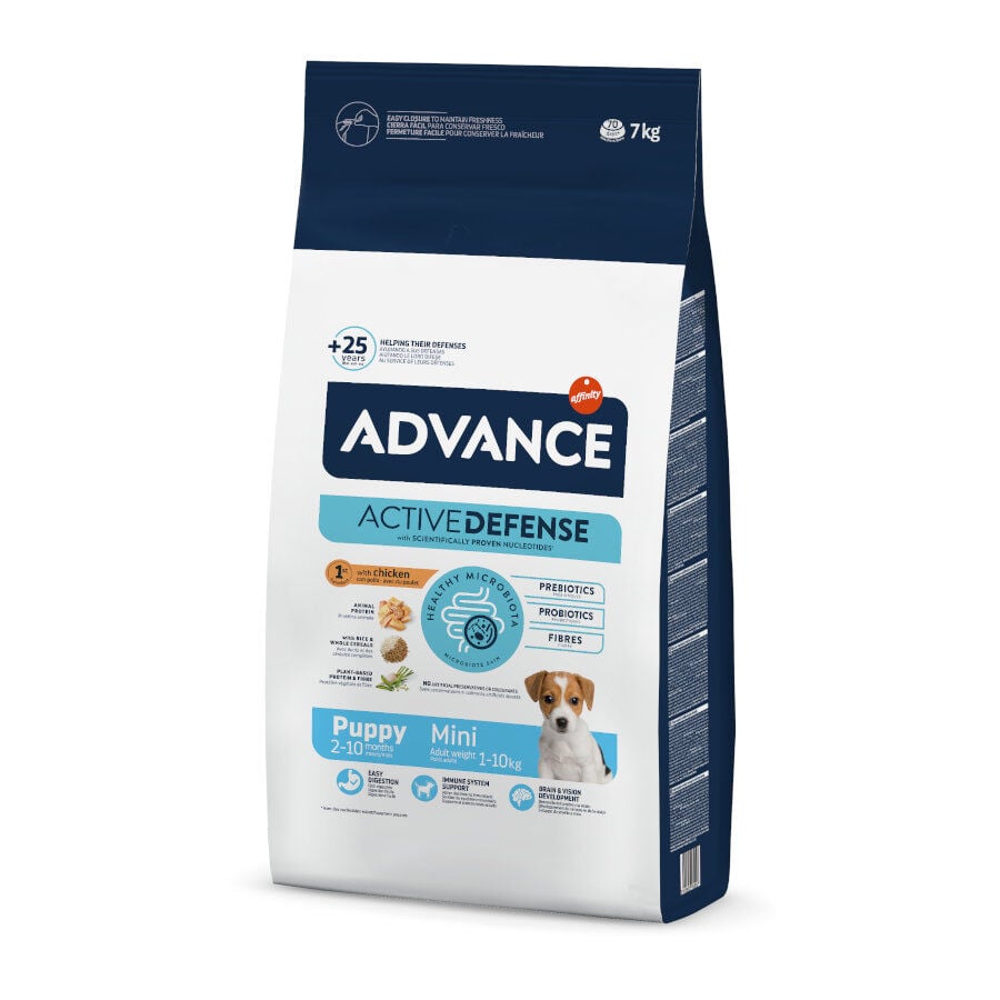 7 kg Advance Active Defense Mini Puppy pienso para perros, , large Imagen numero 1