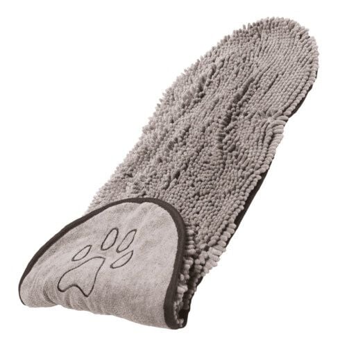 DGS Dirty Shammy Toalla de Microfibra Marr&oacute;n para perros y gatos, , large Imagen numero 1