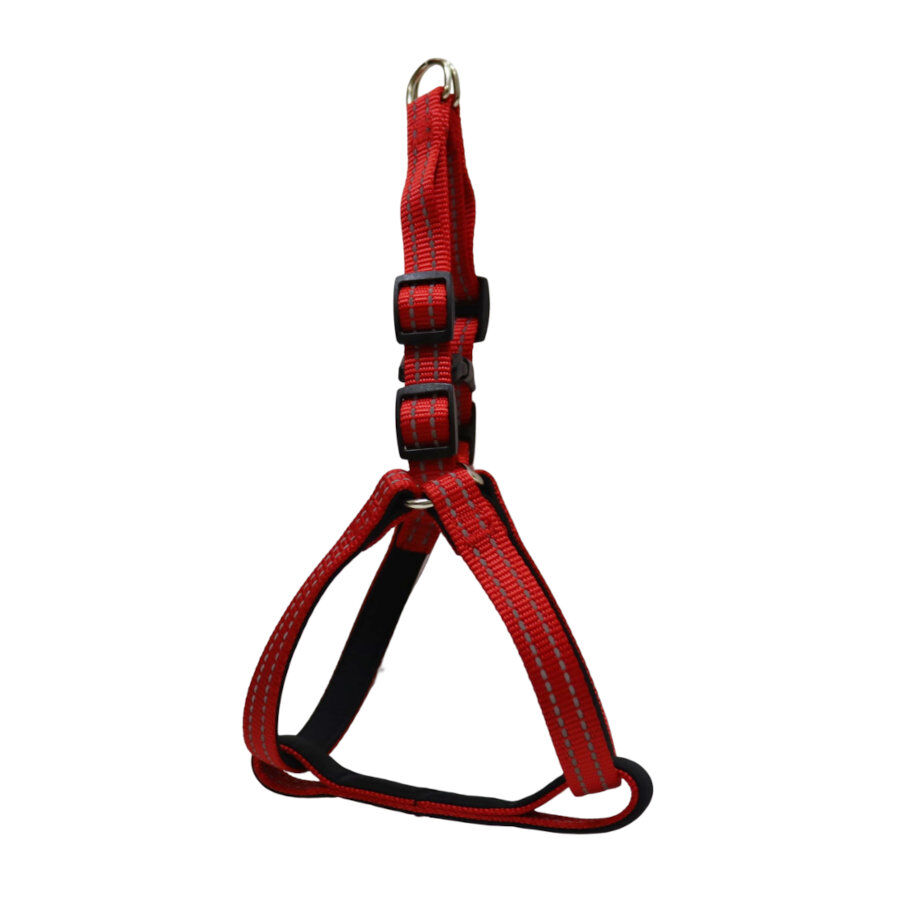 Gotoo Arn&eacute;s reflectante de neopreno rojo para perros, , large indicador imagen numero 1