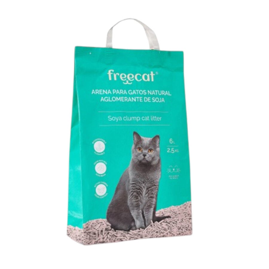 Freecat Arena Aglomerante Natural Soja Lavanda para gatos
