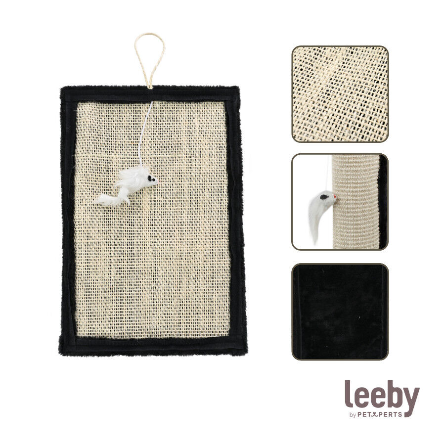 Leeby Tito rascador para pata de mesa con juguete para gatos, , large Imagen numero 6