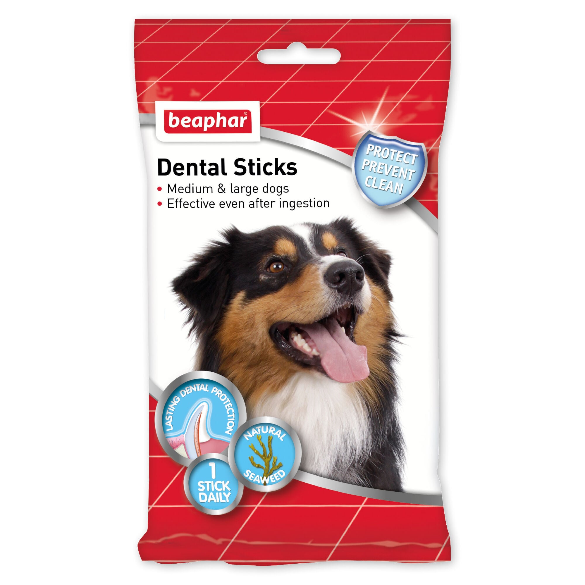 182 g Beaphar Sticks Dentales para perros medianos y grandes, , large indicador imagen numero 1
