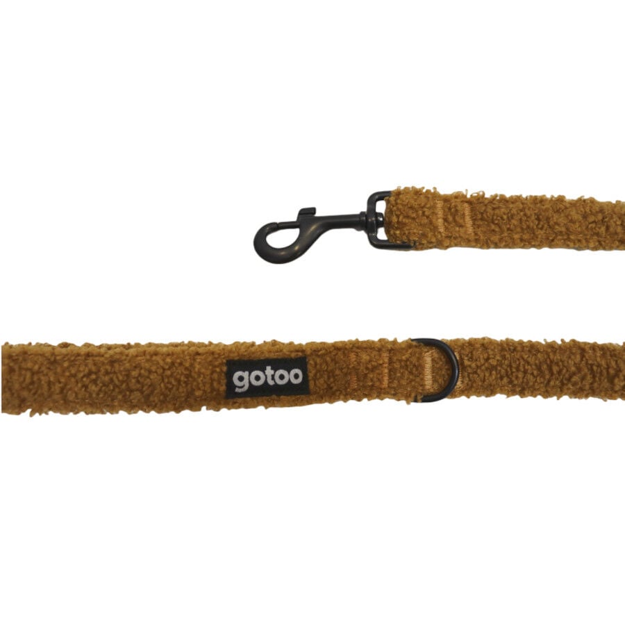 Gotoo Correa teddy marr&oacute;n para perros, , large indicador imagen numero 4